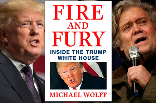 fuego y furia de Trump El libro que desató el “fuego y furia” del presidente de EEUU